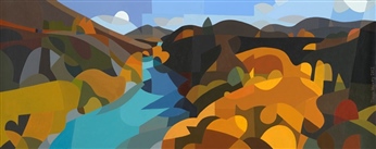 Kawerau River in Autumn